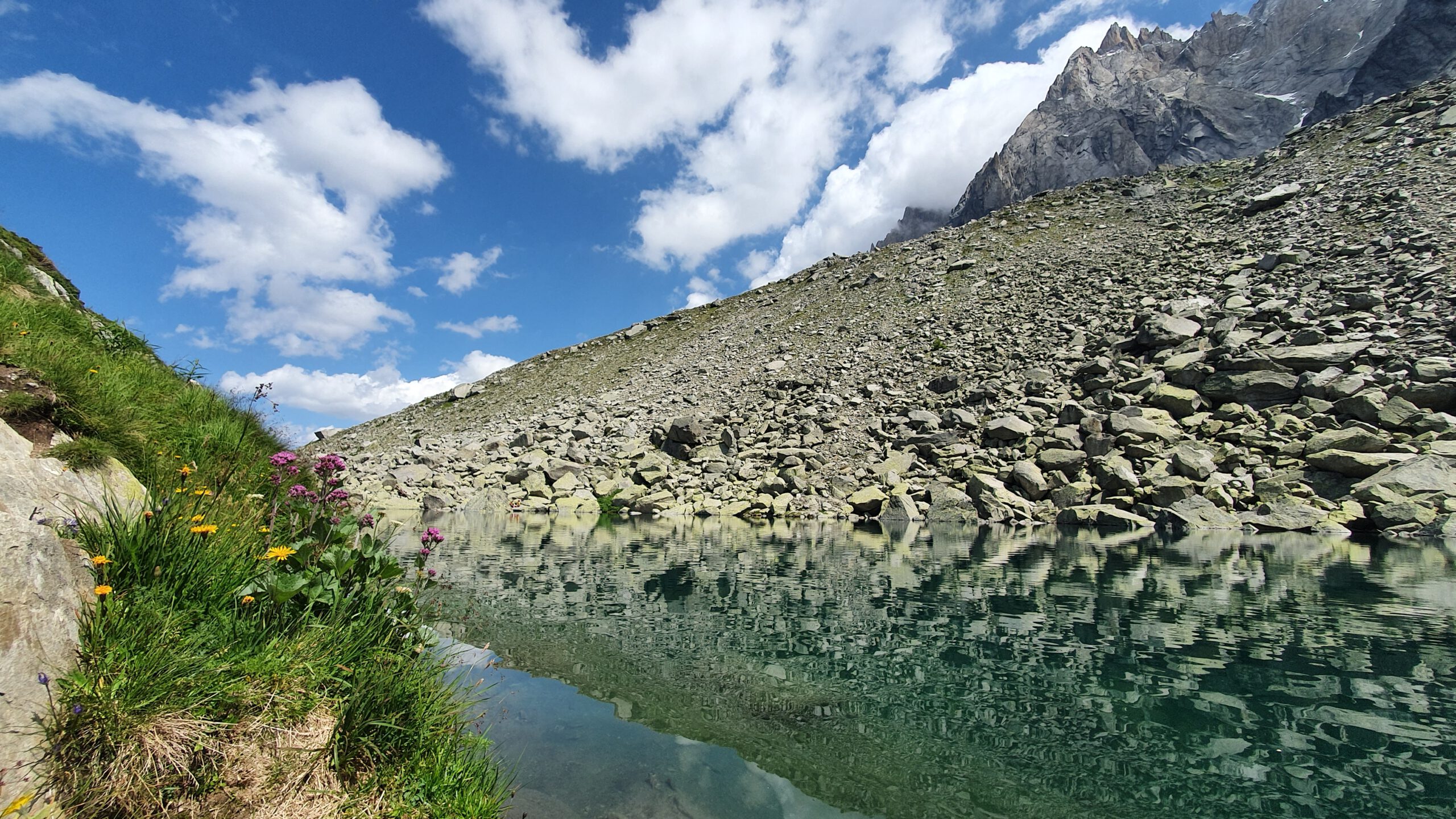 Struinen naar Lac Bleu